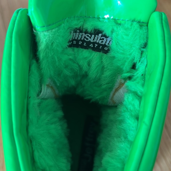 Neon Green Sperry Top- Sider Snow Boots - Picture 3 of 11